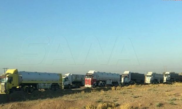 نظامیان آمریکا باز هم نفت سوریه را سرقت کردند نظامیان آمریکا باز هم نفت سوریه را سرقت کردند