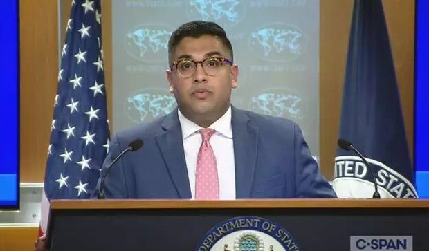 وزارت خارجه آمریکا: همواره با متحدان اروپایی خود درباره ایران در ارتباط هستیم وزارت خارجه آمریکا: همواره با متحدان اروپایی خود درباره ایران در ارتباط هستیم