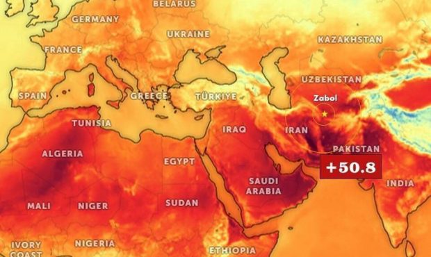 ثبت گرمترین شهر کرۀ زمین در ایران ثبت گرمترین شهر کرۀ زمین در ایران