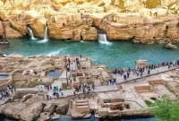 توقف ساخت‌وساز غیرمجاز در محوطه ساز‌های آبی شوشتر