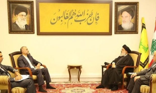 نصرالله در دیدار امیرعبداللهیان: همه سناریوها آماده است نصرالله در دیدار امیرعبداللهیان: همه سناریوها آماده است