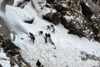 خطر ریزش بهمن در نواحی کوهستانی استان تهران