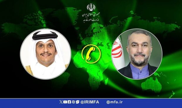 گفتوگوی وزرای خارجه ایران وقطر درخصوص آخرین تحولات منطقه وفلسطین گفتوگوی وزرای خارجه ایران وقطر درخصوص آخرین تحولات منطقه وفلسطین