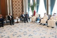 امیرعبداللهیان با امیر قطر دیدار و گفت‌وگو کرد