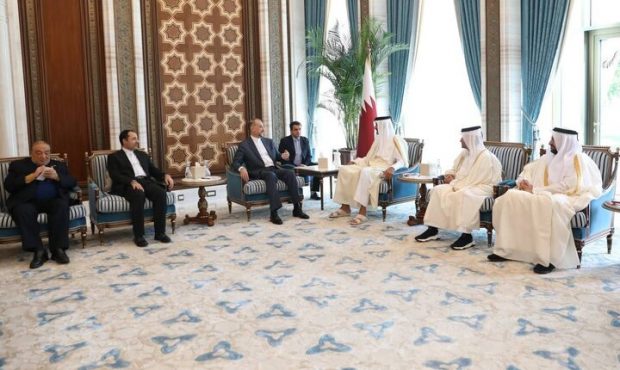 امیرعبداللهیان با امیر قطر دیدار و گفتوگو کرد امیرعبداللهیان با امیر قطر دیدار و گفتوگو کرد
