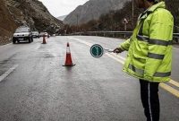 ممنوعیت تردد وسایل نقلیه از محور چالوس تا اطلاع ثانوی
