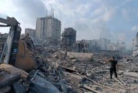 آمار جدید شهدا و مجروحان حمله های اشغالگران به غزه