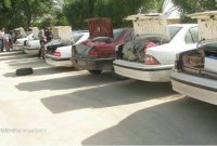 توقیف ۱۵۶۹ خودروی قاچاق‌بر در تعطیلات نوروزی