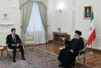 بارزانی با رییسی دیدار کرد بارزانی با رییسی دیدار کرد
