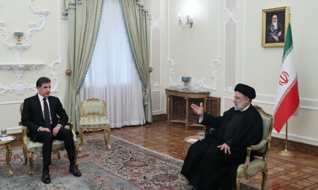 بارزانی با رییسی دیدار کرد بارزانی با رییسی دیدار کرد