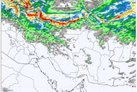هشدار بارش شدید در ۹ استان کشور