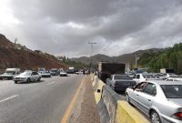 جاده کندوان به سمت تهران یکطرفه شد