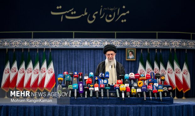 رهبر انقلاب: انشاءالله مردم رأی بدهند و بهترین را انتخاب کنند رهبر انقلاب: انشاءالله مردم رأی بدهند و بهترین را انتخاب کنند