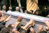 نماز رهبر انقلاب بر پیکر هنیه/ شهید القدس در قلب تهران تشییع شد