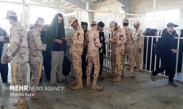 امنیت کامل در پایانه های مرزی اربعین برقرار است امنیت کامل در پایانه های مرزی اربعین برقرار است