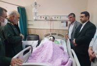 سرلشکر سلامی از مجروحان حمله تروریستی لبنان عیادت کرد