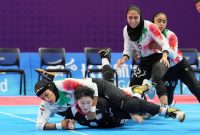 دختران کبدی ایران نایب قهرمان آسیا شدند