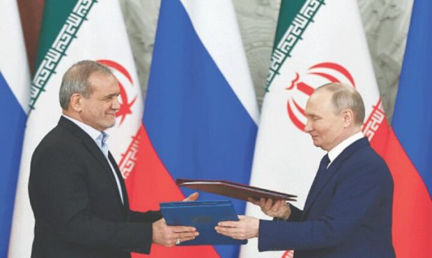 دستور «پوتین» درباره معاهده همکاریهای راهبردی میان ایران و روسیه دستور «پوتین» درباره معاهده همکاریهای راهبردی میان ایران و روسیه