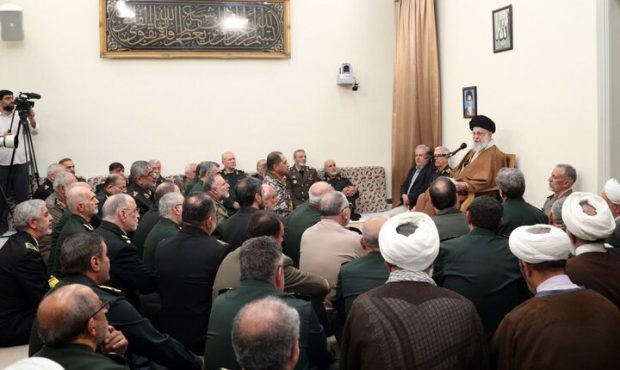 رهبر انقلاب: دشمن از پیشرفتهای جمهوری اسلامی کلافه و عصبی است رهبر انقلاب: دشمن از پیشرفتهای جمهوری اسلامی کلافه و عصبی است