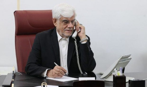 تماس تلفنی عارف با استاندار بوشهر در پی آتشسوزی پتروشیمی متانول کاوه تماس تلفنی عارف با استاندار بوشهر در پی آتشسوزی پتروشیمی متانول کاوه