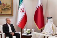 پزشکیان با امیر قطر دیدار کرد