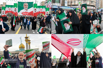 بزرگترین راهپیمایی انقلاب۴۷ ساله؛ ایستادگی و حماسه حضور