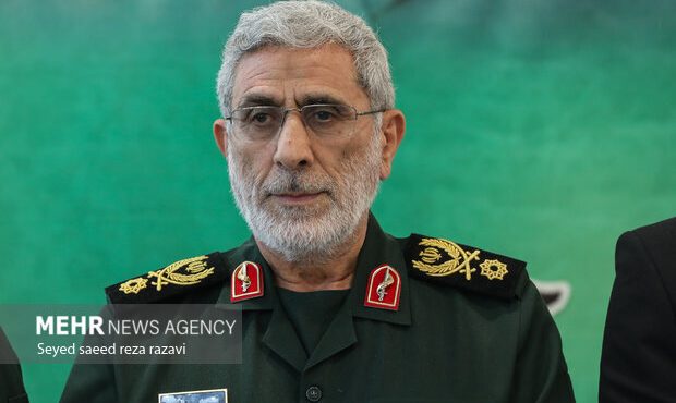 سردار قاآنی: فلسطین آرمانی زنده و تغییرناپذیر است سردار قاآنی: فلسطین آرمانی زنده و تغییرناپذیر است